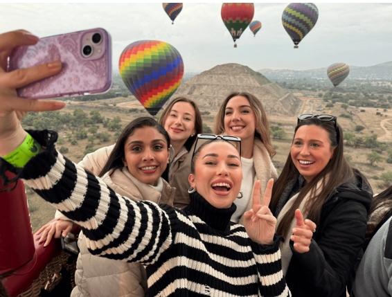 Vuelo privado en Teotihuacán