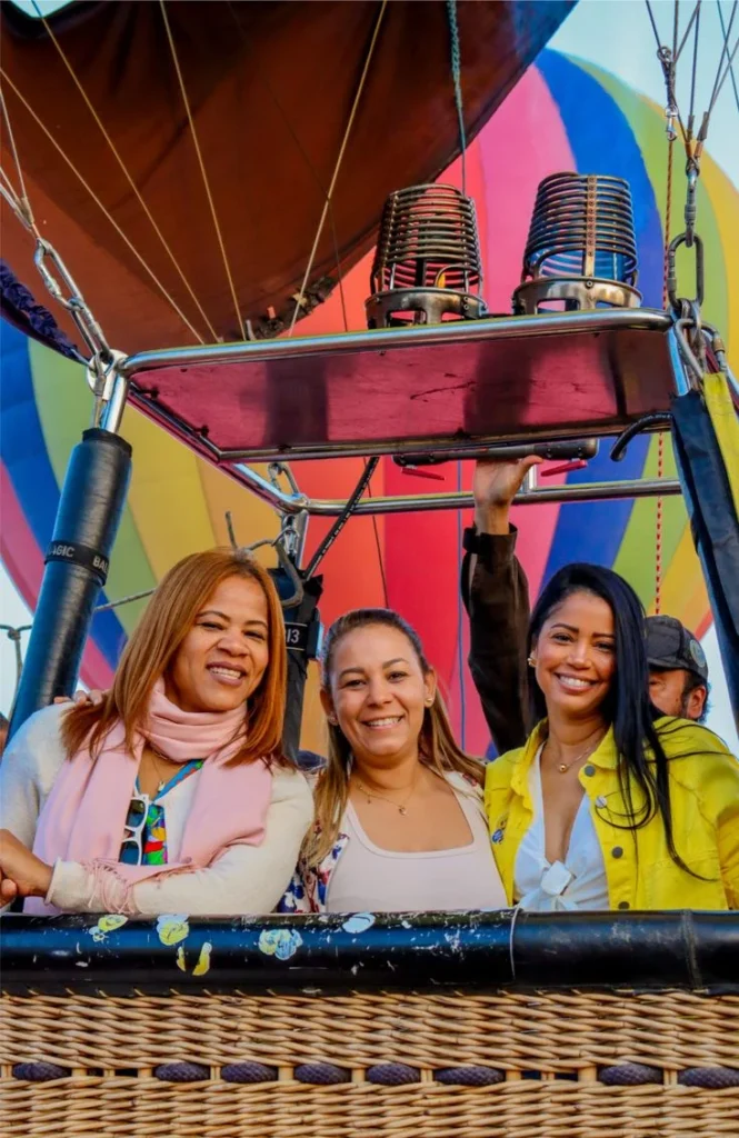 Vuelo compartido en Teotihuacán