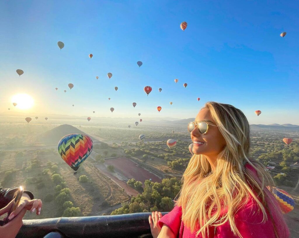 Vuelo privado en Teotihuacán