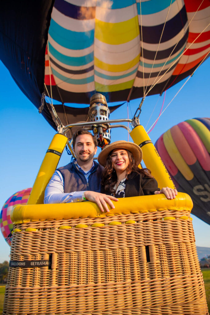 Vuelo privado para pareja en Teotihuacán