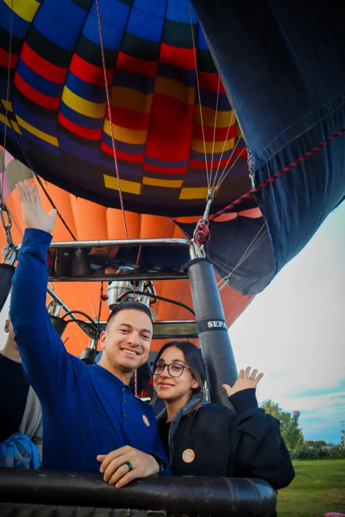 Vuelo privado para pareja en Teotihuacán