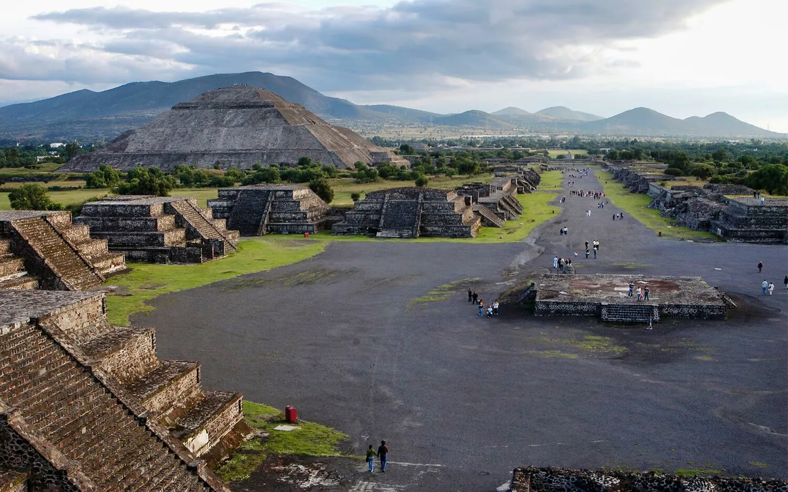 View of the Avenue of the Dead